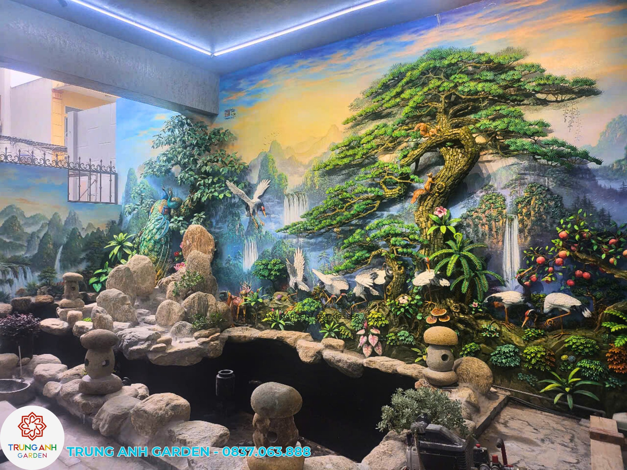 Tường Trang Trí & Tiểu Cảnh